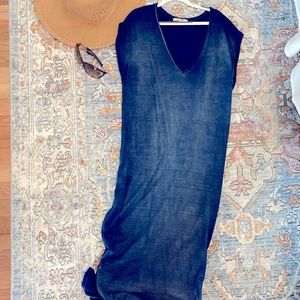 Bella Dahl cap sleeve maxi dress